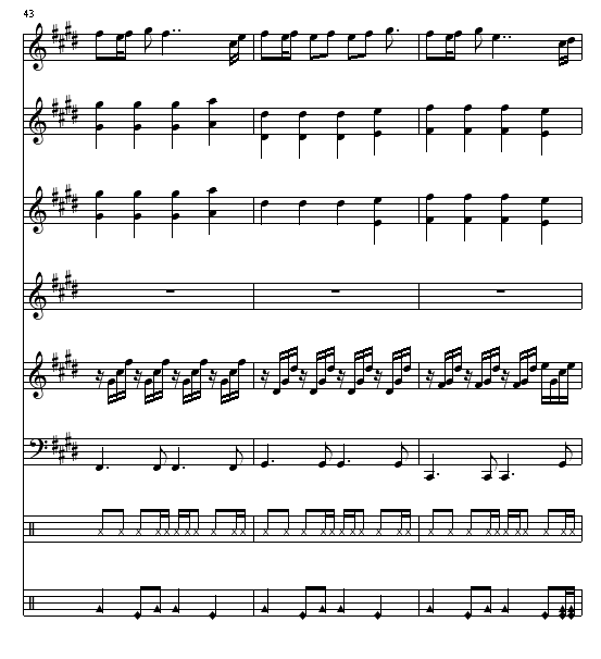 止战之殇-总谱版钢琴曲谱（图13）