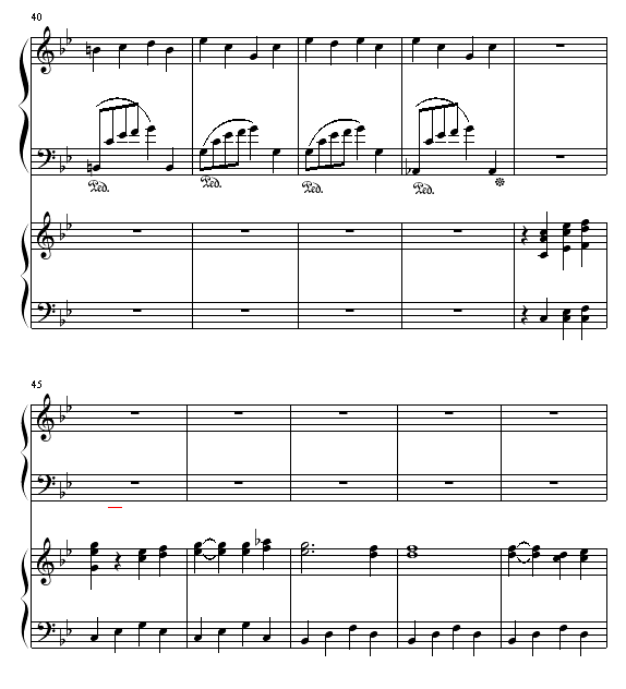 布拉格广场钢琴曲谱（图5）