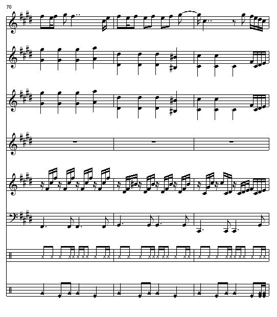止战之殇-总谱版钢琴曲谱（图22）