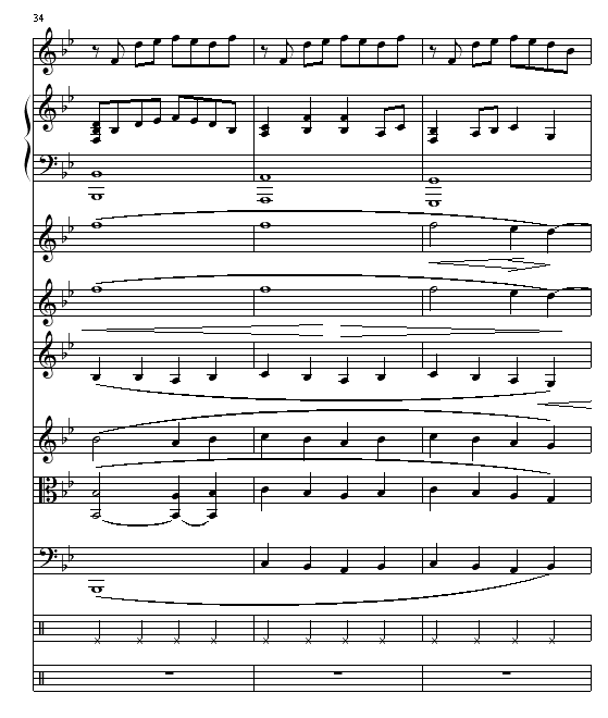 安静The One演唱会版（总谱）钢琴曲谱（图12）