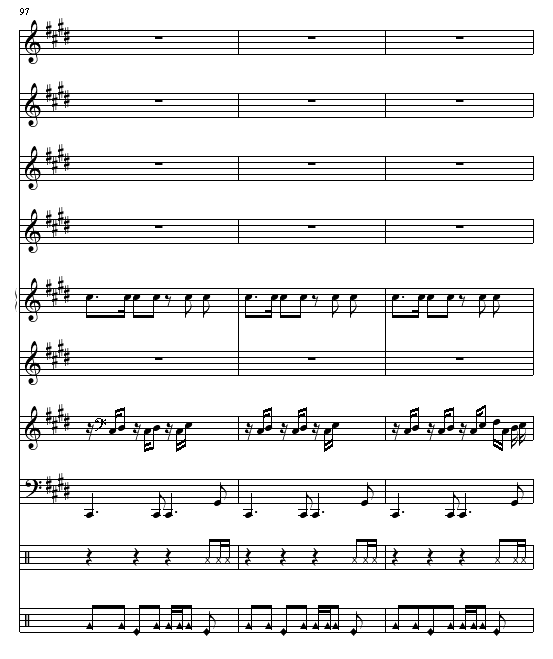 止战之殇-总谱版钢琴曲谱（图31）
