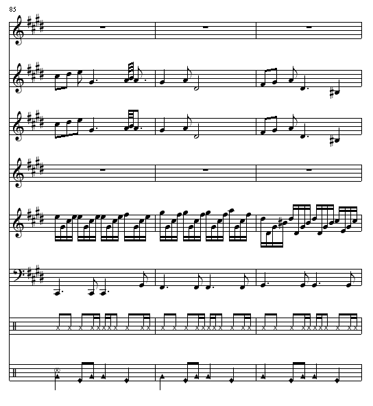 止战之殇-总谱版钢琴曲谱（图27）