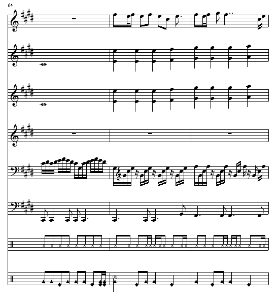 止战之殇-总谱版钢琴曲谱（图20）