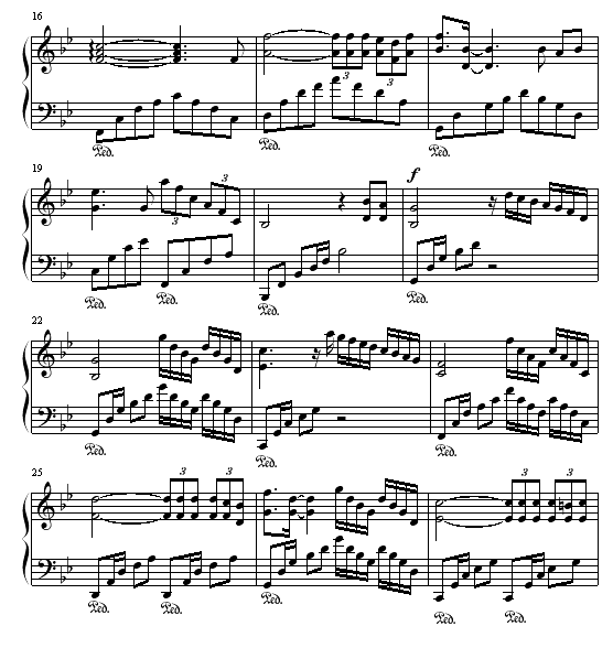 冬的迷茫钢琴曲谱（图2）