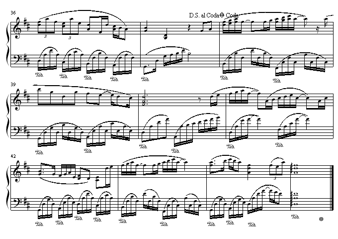 抱抱钢琴曲谱（图3）