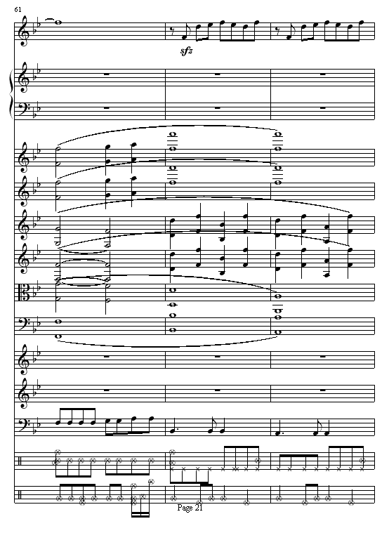 安静The One演唱会版（总谱）钢琴曲谱（图21）