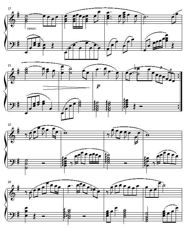 千言万语钢琴曲谱（图2）
