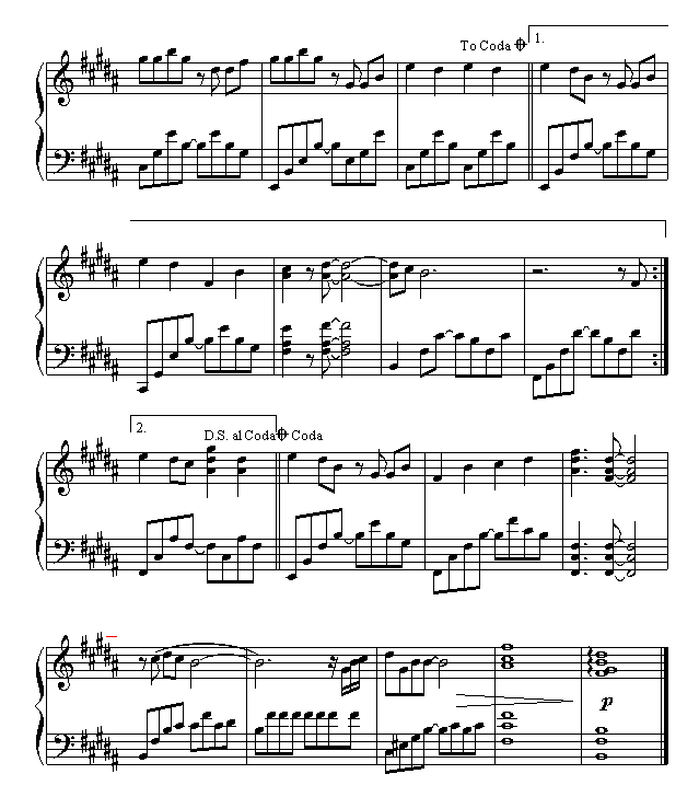 太委屈钢琴曲谱（图4）