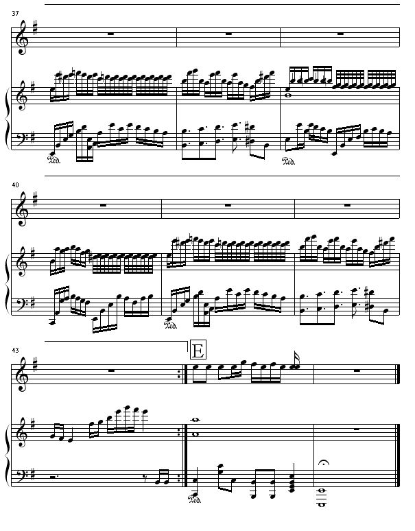 我的地盘 伴奏钢琴曲谱（图5）