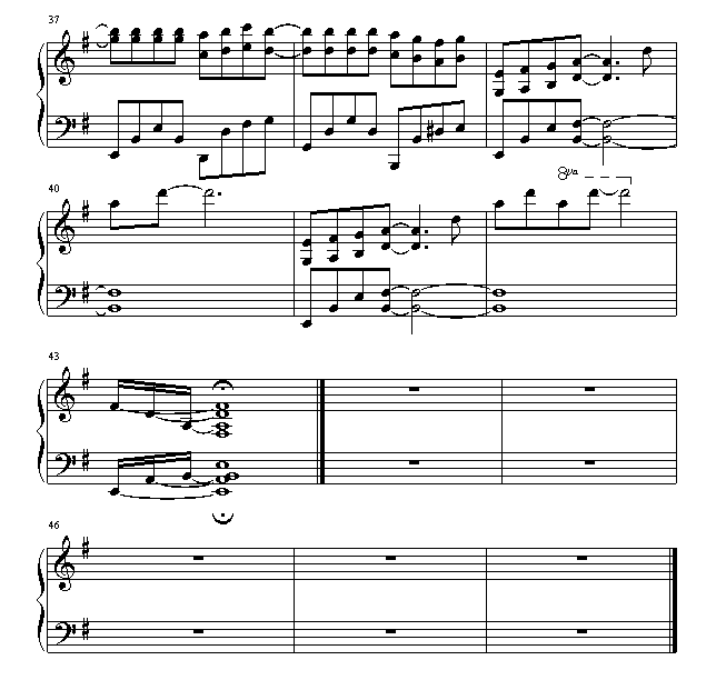 southren all stars钢琴曲谱（图4）