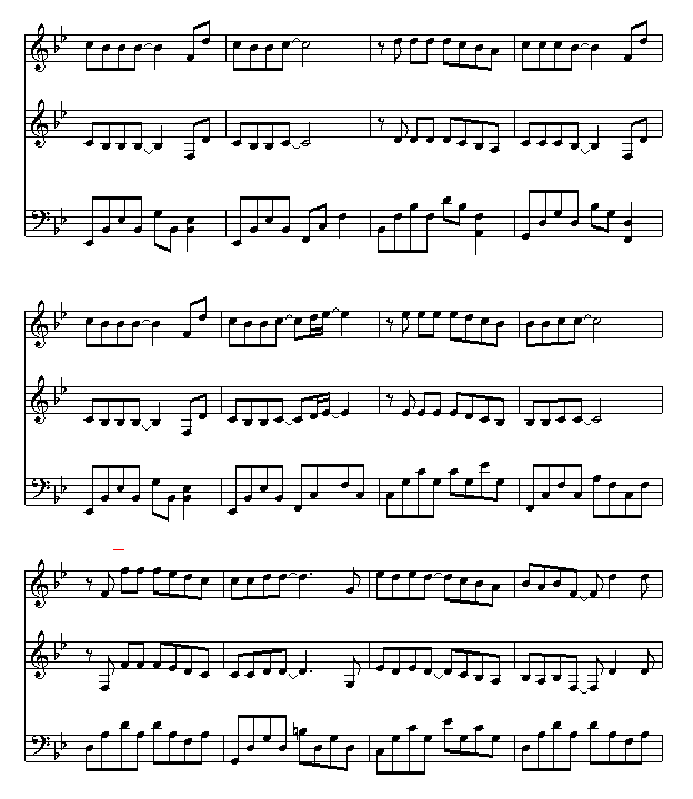 安静钢琴曲谱（图2）