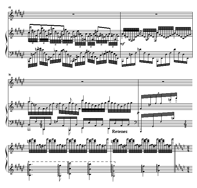 水妖(Gaspard de la Nuit- 1. Ondine.Lent)钢琴曲谱（图11）