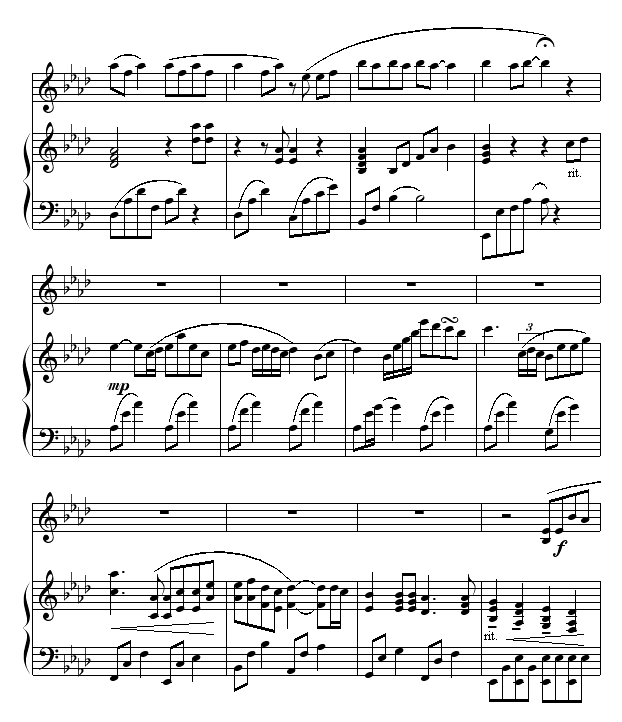 天黑黑-弹唱版钢琴曲谱（图5）