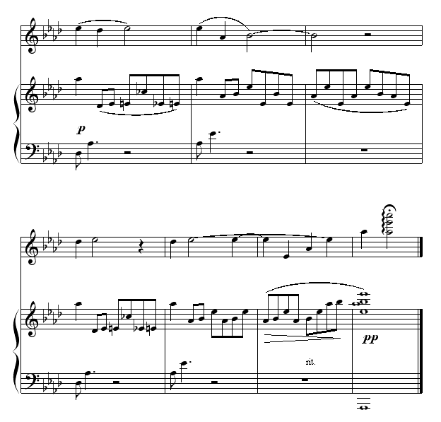 天黑黑-弹唱版钢琴曲谱（图9）