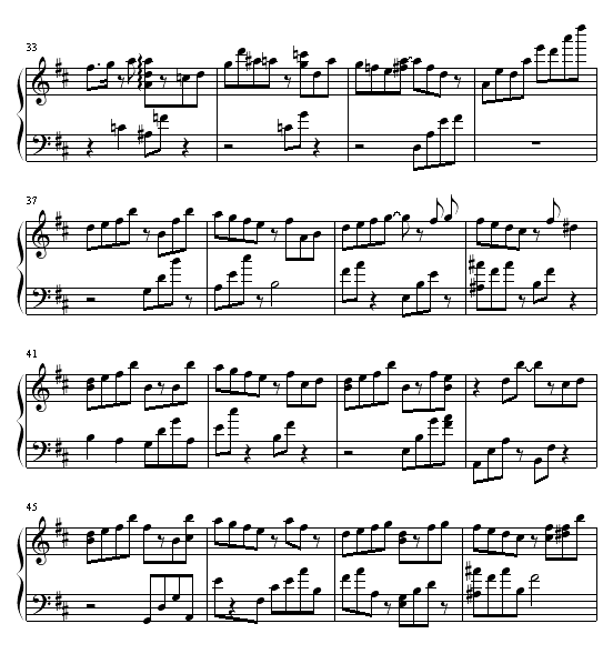 La La La Love Song钢琴曲谱（图3）