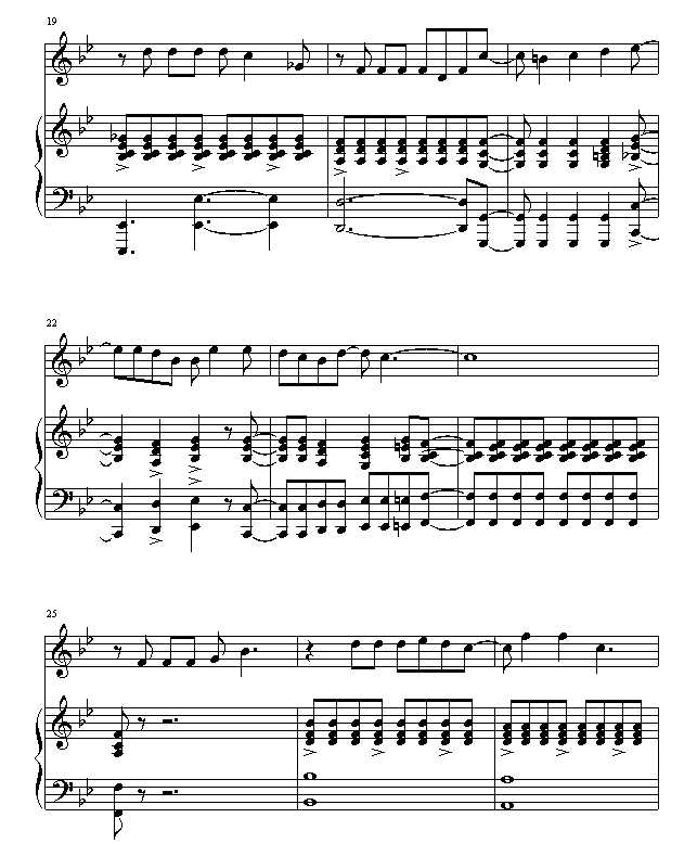 爱的钢琴手钢琴曲谱（图3）