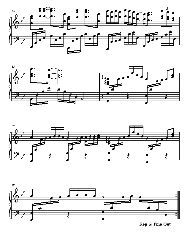 江南钢琴曲谱（图5）
