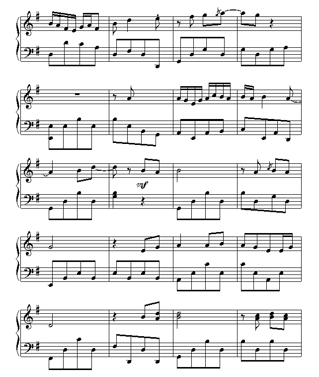 两只蝴蝶-Music-boy钢琴曲谱（图6）