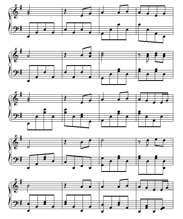 两只蝴蝶-Music-boy钢琴曲谱（图7）