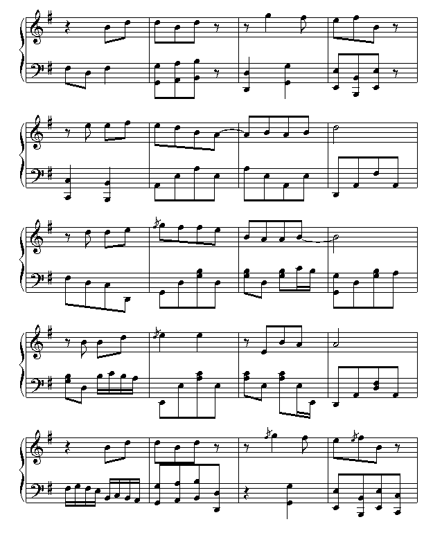 两只蝴蝶-Music-boy钢琴曲谱（图4）