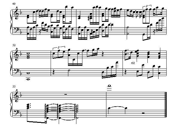 勇气钢琴曲谱（图5）