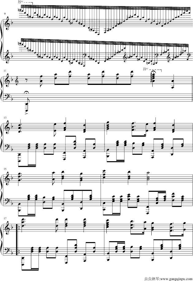 军魂—《亮剑》主题曲钢琴曲谱（图2）