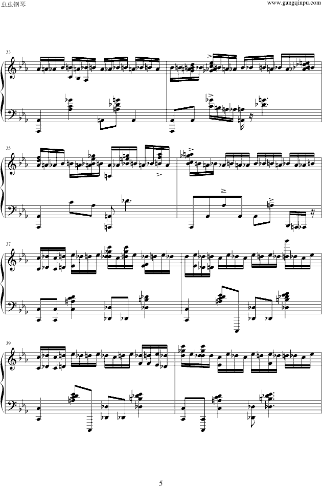 Enduring Movement-麦比多多版钢琴曲谱（图5）