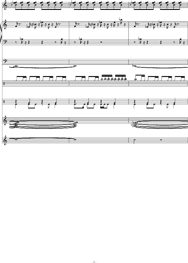 幻之大地-双星物语钢琴曲谱（图2）