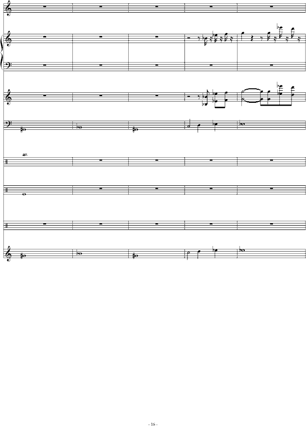 幻之大地-双星物语钢琴曲谱（图16）