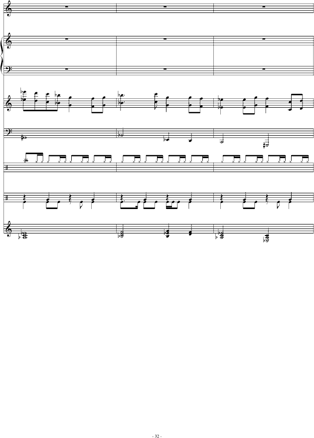 幻之大地-双星物语钢琴曲谱（图32）