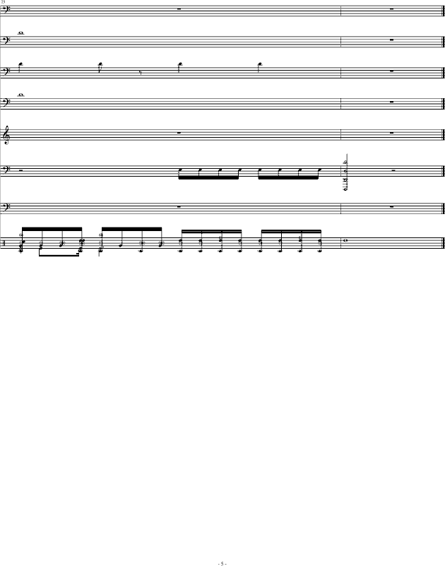石鼓钢琴曲谱（图5）