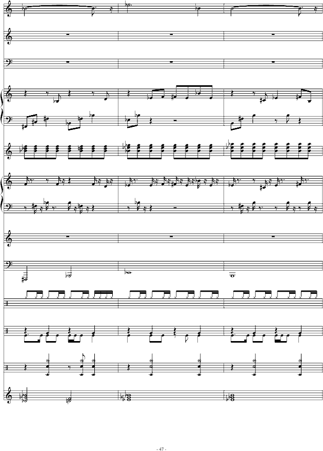 幻之大地-双星物语钢琴曲谱（图47）