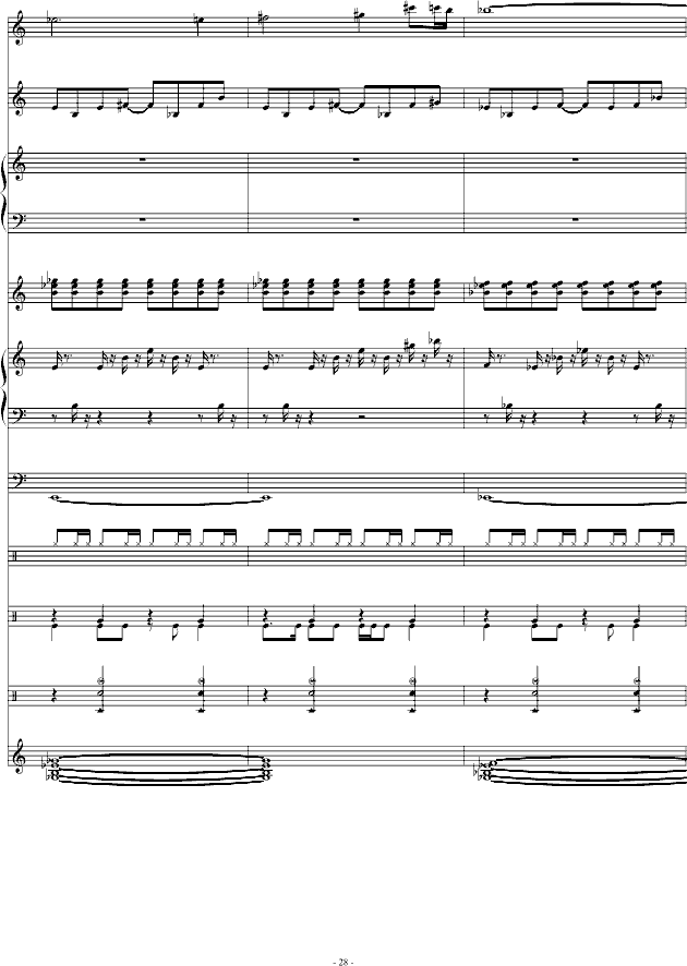 幻之大地-双星物语钢琴曲谱（图28）