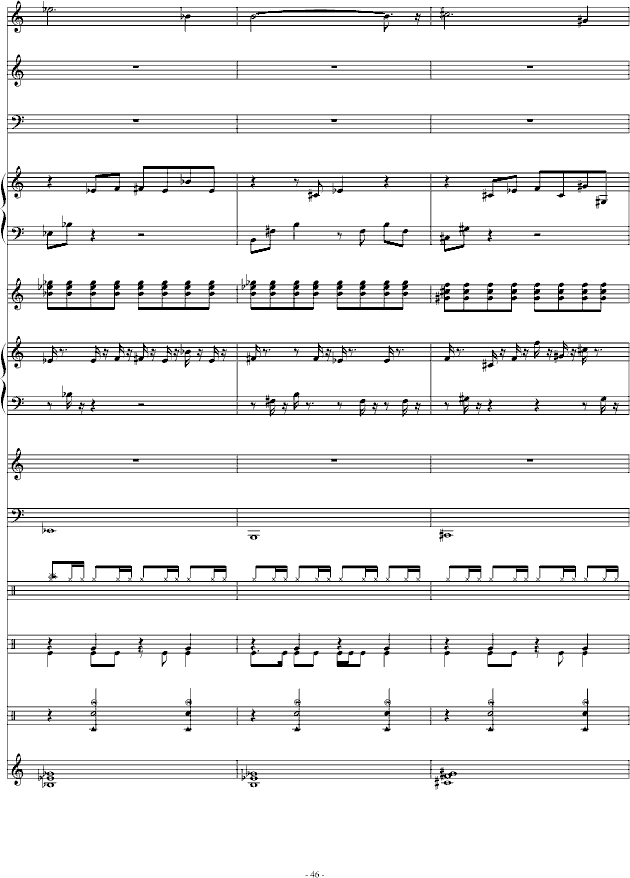 幻之大地-双星物语钢琴曲谱（图46）
