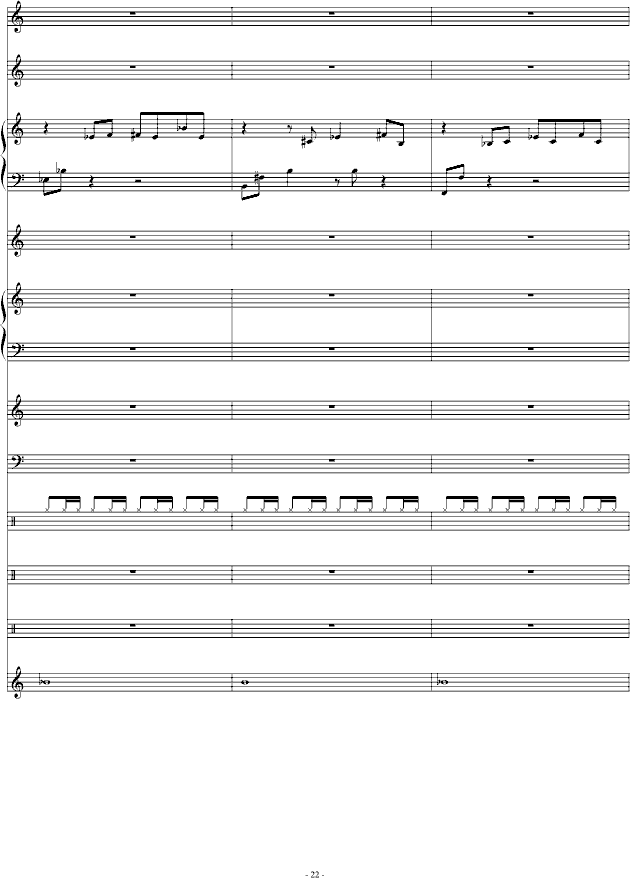 幻之大地-双星物语钢琴曲谱（图22）