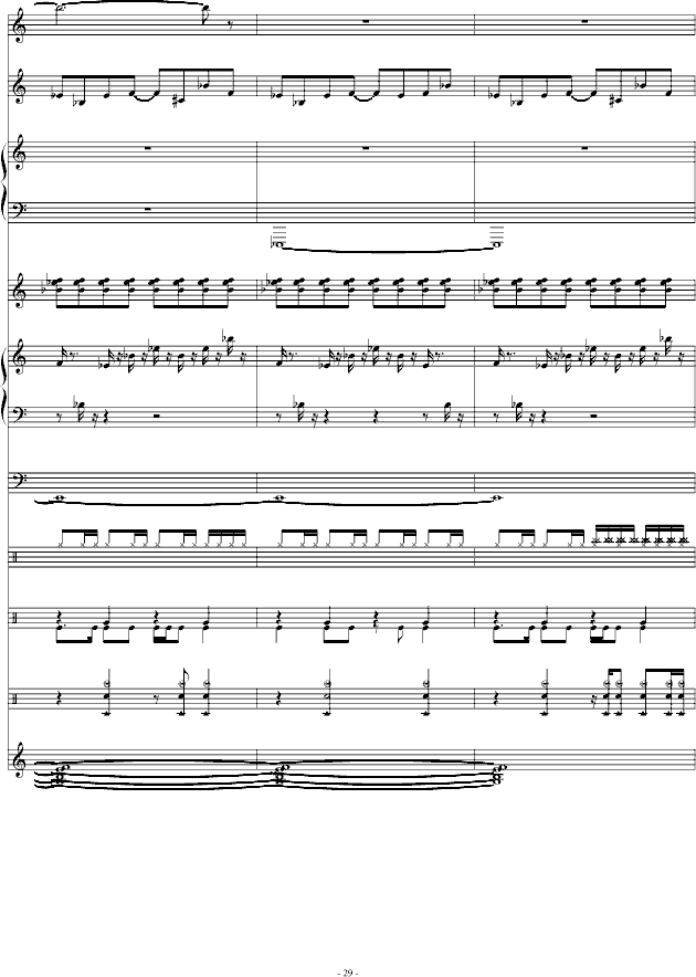 幻之大地-双星物语钢琴曲谱（图29）