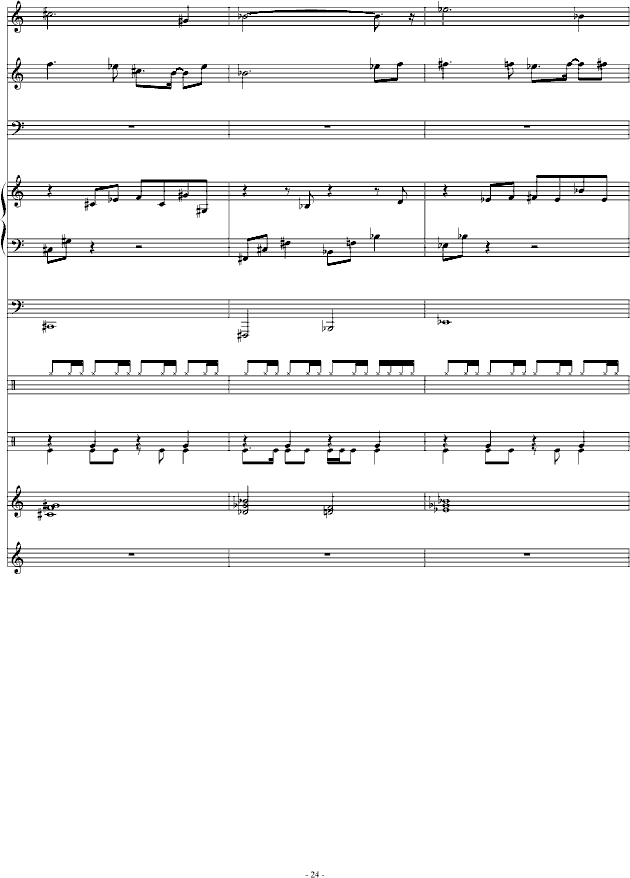 幻之大地-双星物语钢琴曲谱（图24）