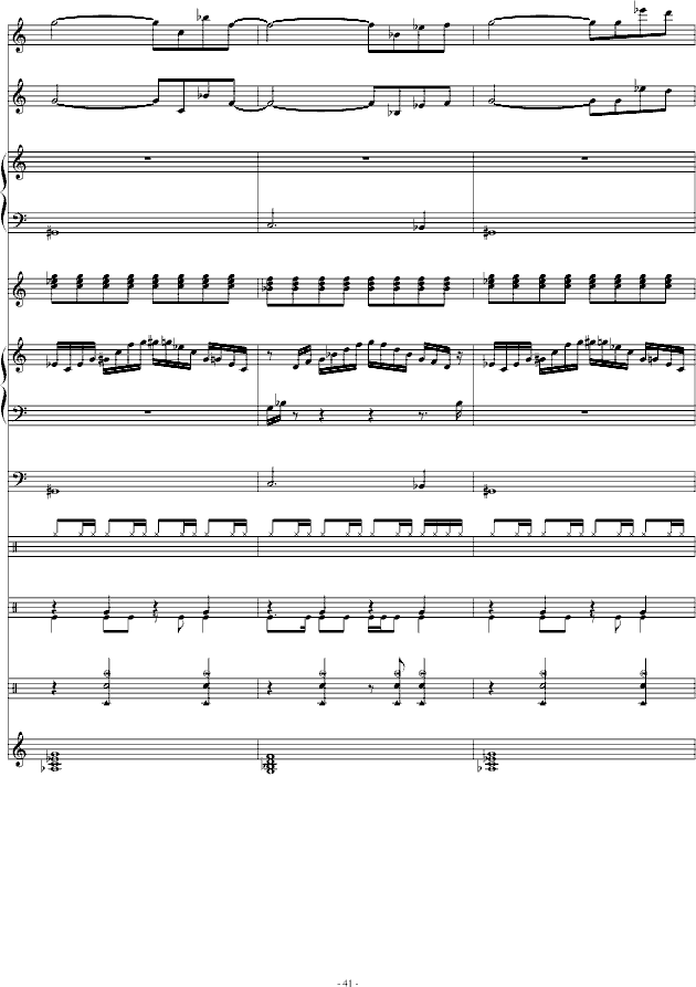 幻之大地-双星物语钢琴曲谱（图41）