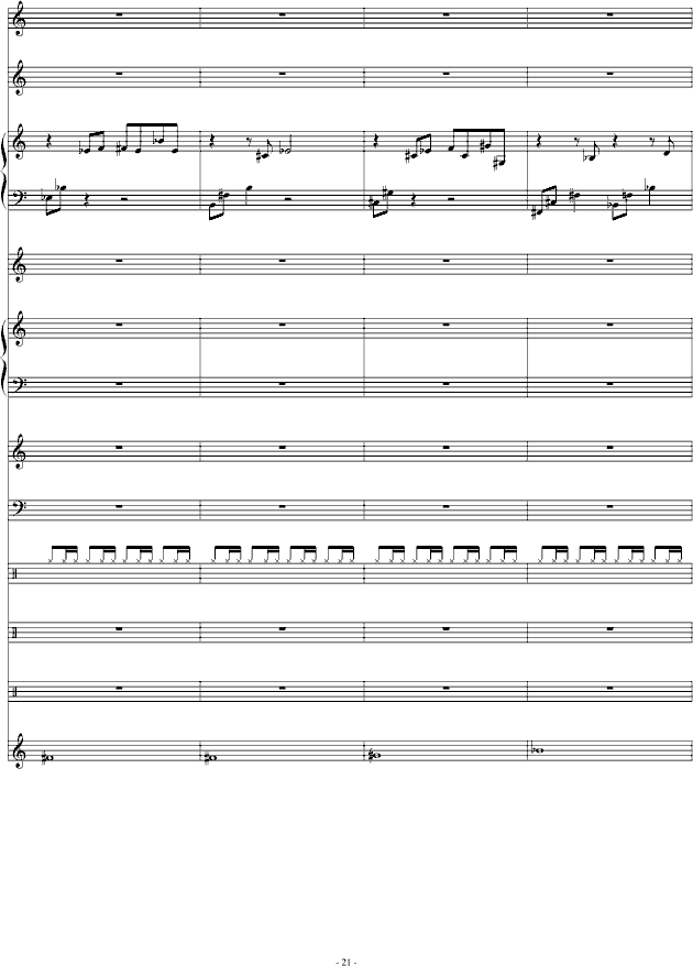 幻之大地-双星物语钢琴曲谱（图21）