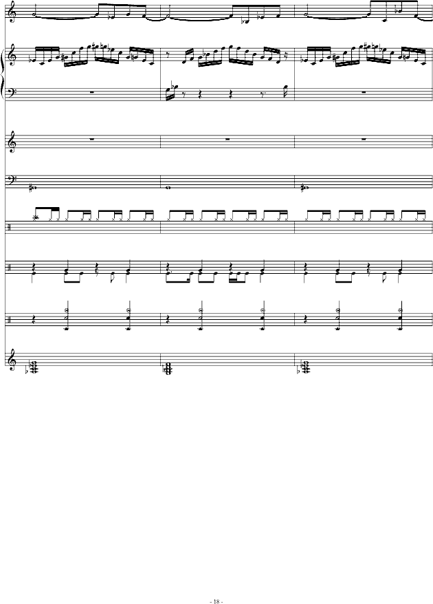 幻之大地-双星物语钢琴曲谱（图18）