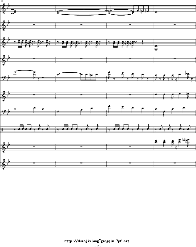 铁臂阿童木-总谱钢琴曲谱（图15）