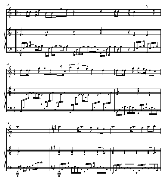 杀破狼-05895464版钢琴曲谱（图2）