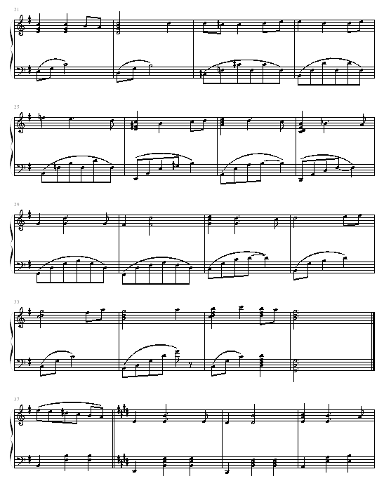 千尋のワルツ2 -緋村剑心钢琴曲谱（图2）
