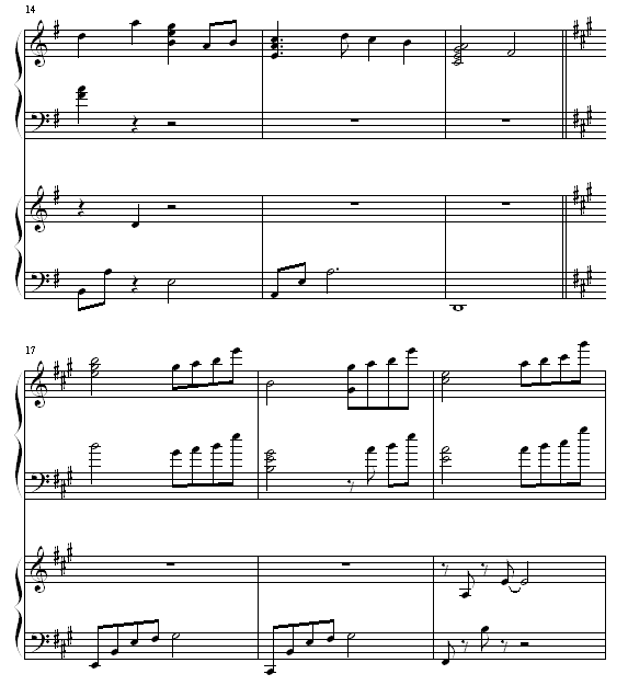 close to you钢琴曲谱（图3）
