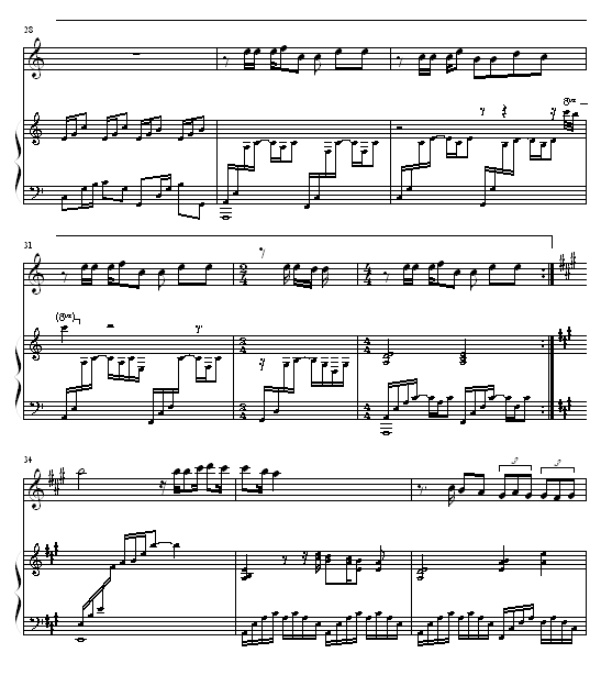 杀破狼-05895464版钢琴曲谱（图4）