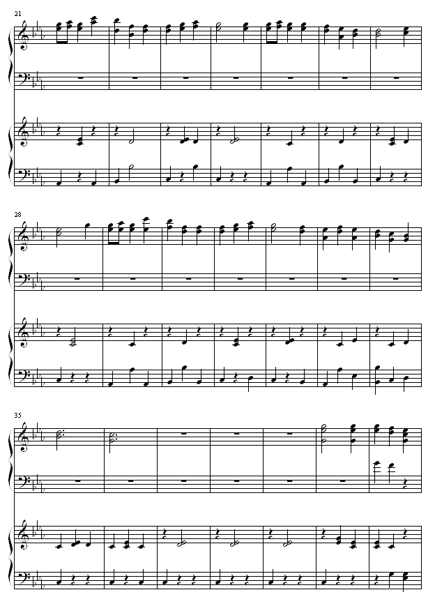 its only the fairy tale钢琴曲谱（图2）