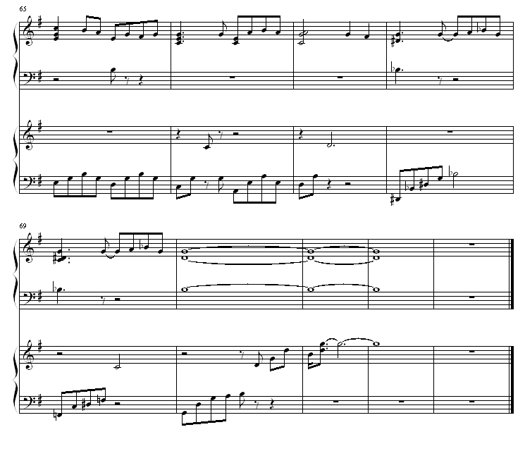 TO YOU钢琴曲谱（图6）