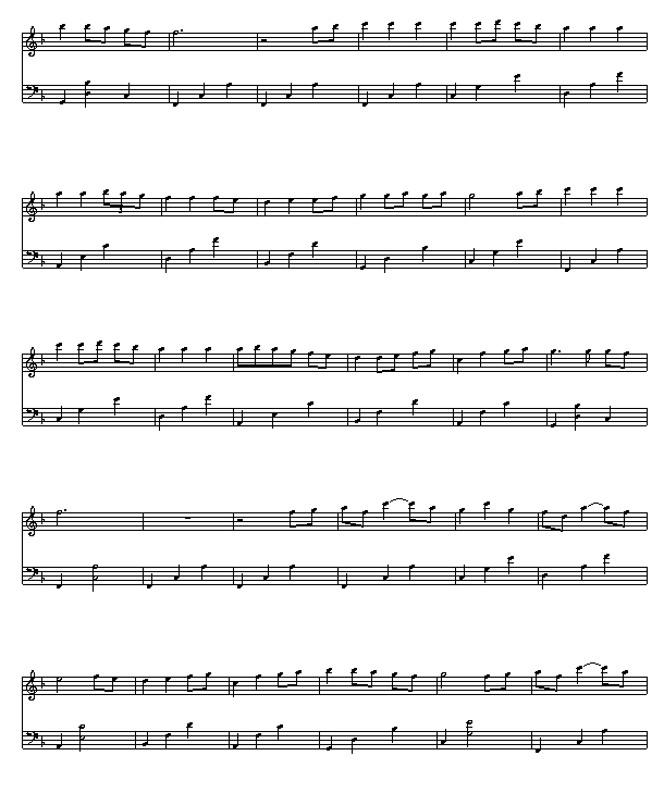 千与千寻片尾歌--竖琴版钢琴曲谱（图4）
