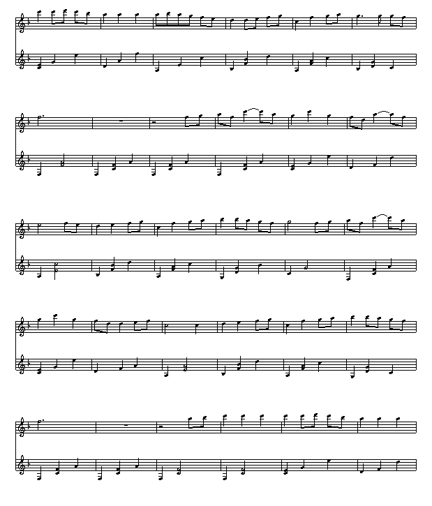 千与千寻片尾歌--竖琴版钢琴曲谱（图2）