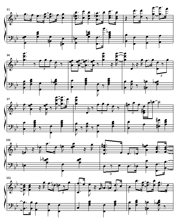 blackfirst钢琴曲谱（图7）